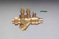 Valve packages component mechanical specifications Component Part Material Temperature Working pressure Union Nut Body Forged brass 325 F maximum 600 psi Balance valve Body