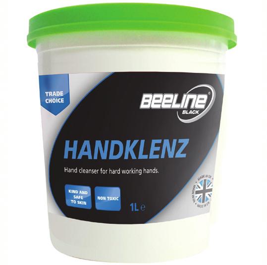for use on plaster, brick-work, cement, stone and concrete HBSFGN10 1 Litre Fungicidal Wash 1 Litre 5017396 030103 12 Handklenz + Hand cleanser for hard working
