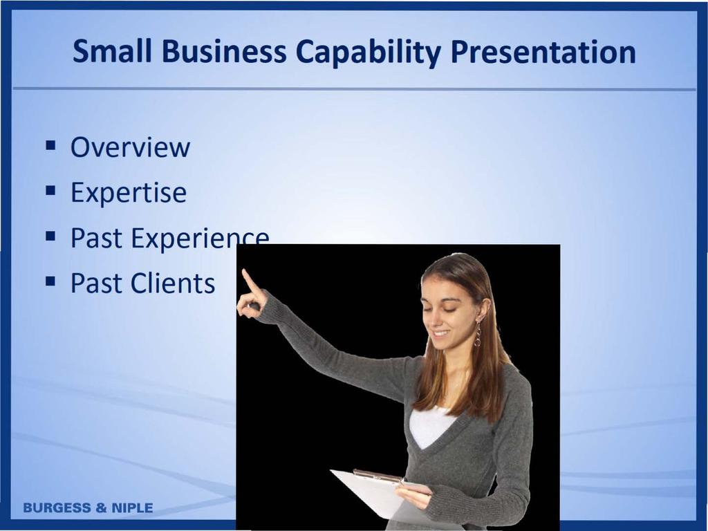 Small Business Capability Presentation