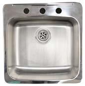 Sinks Suitable for New Home/Renovation Construction.