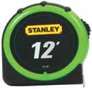 1 99 8 97 reg. 14.98 reg. 6.49 12-Ft. Tape Measure High visibility green color. Mylar coated blade. 776833 Tape Rule & Utility Knife Value Pack 1" x 25' tape features a wide easy-toread blade.
