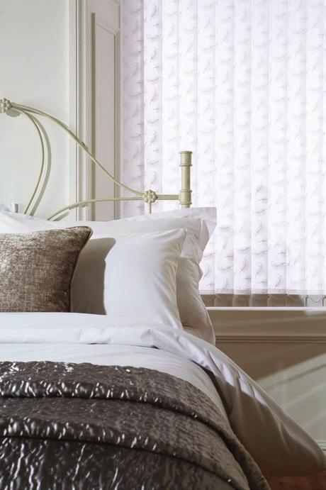 The vertical fabric range is an eclectic mix of beautiful jacquard weaves and designs in contemporary