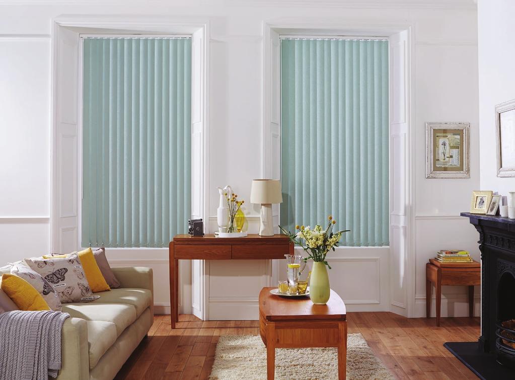 gorgeous fabrics and finishing touches to suit every room in the home luxury living with papillon misty blue stylish shading fashionable fabrics Vertical blinds are the most versatile of all modern
