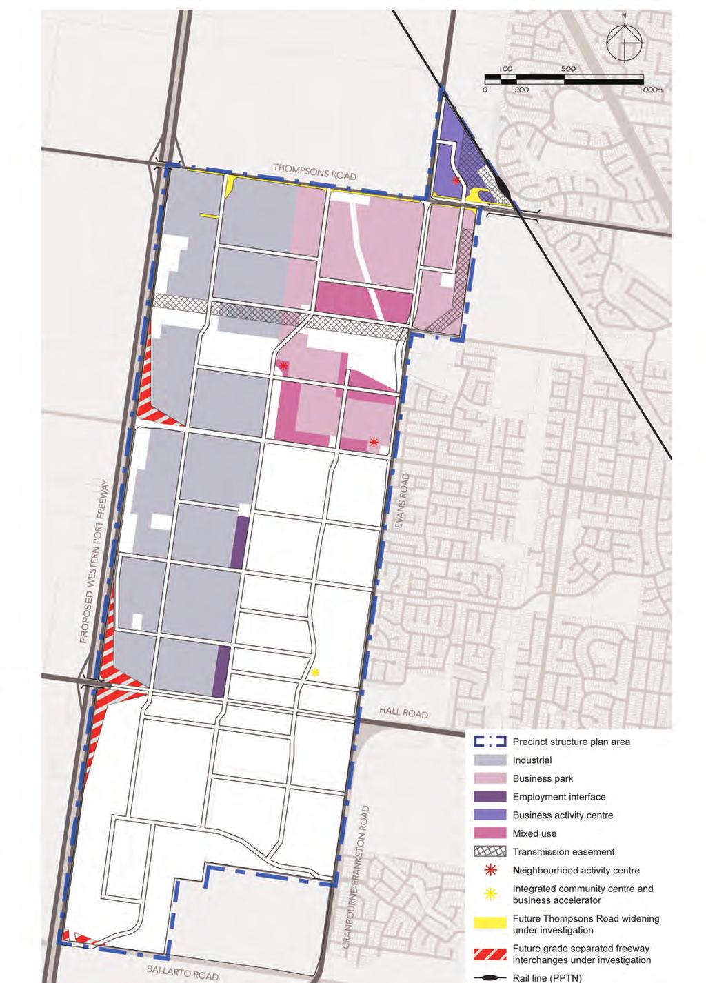 4.3.3 PLANNING AND DESIGN GUIDELINES FOR EMPLOYMENT AREAS General The following planning and design guidelines must be met: Development must present an active frontage to the Western Port Highway,
