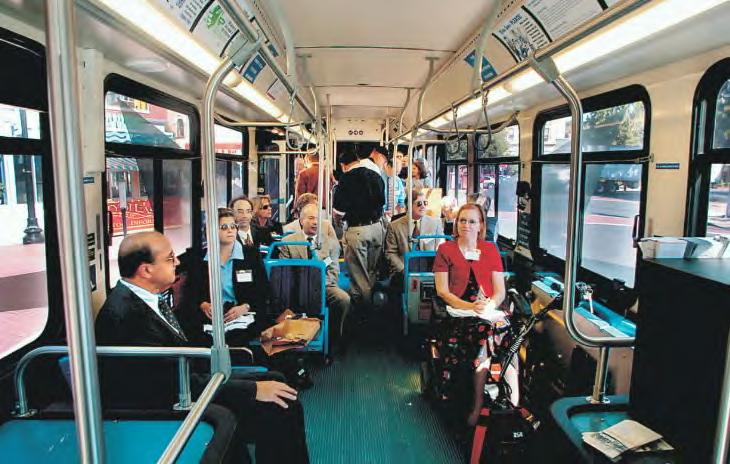 transportation recommendations (2) Increase transit use to