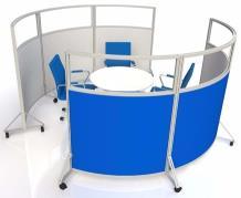 Meeting pods are ideal for use