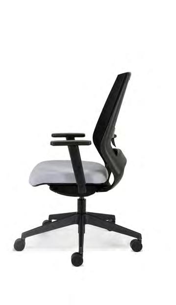 i-con plus Black - Intelligent, Simplistic, Responsive. activ An advanced project chair solution.