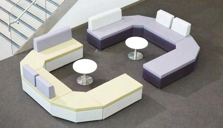 SIT-u Bench - A modular and versatile bench seating system. in-situ Bench is comfortable and versatile.