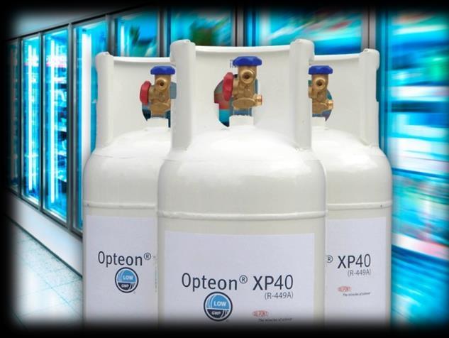 .. Different makes of compressors and operating modes and technologies such as MT, LT, cascade systems More than 1000 installations using Opteon XP40 by the end