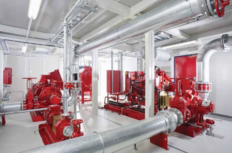 MORE THAN JUST A PUMP Pump Room Engineering Pentair s Fairbanks Nijhuis Fire Protection offers a complete pump room engineering service based on