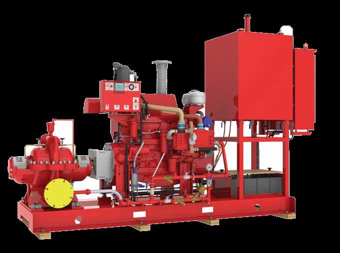 Containerized compact units Complete pump room engineering Complete pump room installation Applicable Standards The compact unit packages fully comply with NFPA-20, VAS,