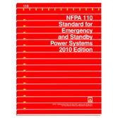 NFPA 110 Standard for Emergency Power and Standby Power Systems 2010 Edition