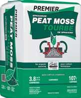 COMPONENT: Canadian sphagnum peat moss 0262P 0 25849 00262 6 1 cu ft compressed 100/pallet 0128P 0 25849 00128 5 2.