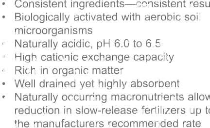 5 High cationic exchange capacity Rich in organic matter Well drained yet highly absorbent