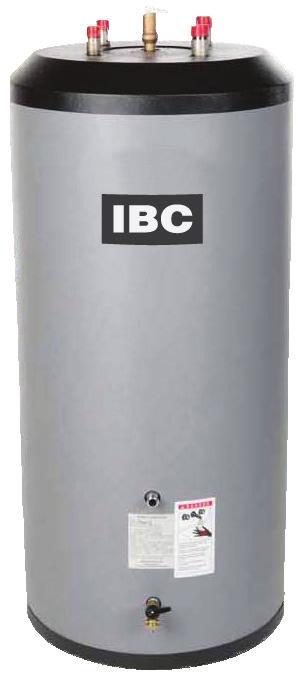 INSTALLATION AND OPE INSTRUCTIONS IBC TECHNOLOGIES INDIRECT-FIRED WATER HEATERS MODELS - IBC 30, IBC 40, IBC 40L, IBC 50, IBC 60, IBC 60L, IBC 80, IBC 115 HIGH