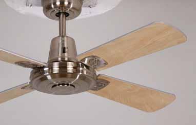 PLUS 5 YEAR PLUS 5 YEAR Swift Metal Swift Timber Light and remote control adaptable Metal blades for stronger air-circulation rated 315/322/322/322 900/1200/1300/1400 274/284/290/290 315/322/322