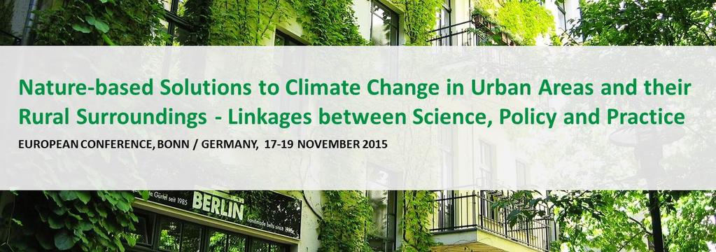 Keynote Presenters, Plenary Presenters and Chairs Aletta BONN Helmholtz Centre for Environmental Research UFZ / German Centre for Integrative Biodiversity Research (idiv) Germany Prof.
