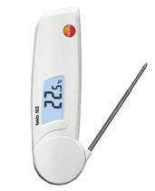 0563 2063 Penetration thermometer Penetration thermometer testo 103 testo 104 Ideal for food: HACCP-compliant, Ideal for food: HACCP-compliant, certified to EN 13485 certified