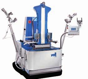 5 inch) SHIRTS VEIT 8326 Shirt Finisher For bust L, an automatic unloading station is optionally available to shorten cycle times