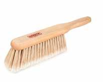 10 COUNTER BRUSHES PREMIUM SOFT SYNTHETIC BRUSH Soft split-tip polystyrene fiber is safe on all surfaces Bristles pick up and sweep fine dust and debris on smooth surfaces and maintain shape