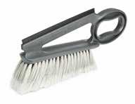 Soft split-tip fiber is safe on all surfaces Bristles pick up and sweep fine dust and debris on smooth surfaces Resilient synthetic bristles effective for dusting Good for shops, household and garage