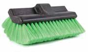 WASH BRUSHES 13 BEST-IN-CLASS NYLON WASH BRUSHES Ultra soft, split-tip Nylon fiber safe on all surfaces, including clear coat Bristles resist most acids and