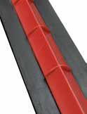 FLOOR SQUEEGEES 53 FLOOR SQUEEGEES Fluid Control System Pushes liquid forward better than conventional designs 1524224A PowrWave patented design Dual sided, extra-durable rubber blades Gated squeegee