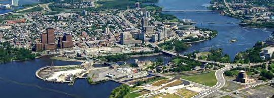 1 Introduction GETTING TO KNOW THE RIVERFRONT 1.1 Background Riverfront lands in the Capital s core area run adjacent to urban neighbourhoods in Gatineau and many and key federal government landmarks.