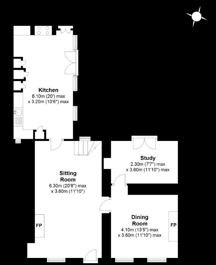 Measured floor plans Agents Notes: All measurements are approximate and quoted in