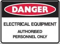 Page 7 of 9 Issue: 2 Information from the relevant manufacturer or supplier regarding the electrical equipment hazards and recommended controls changes.