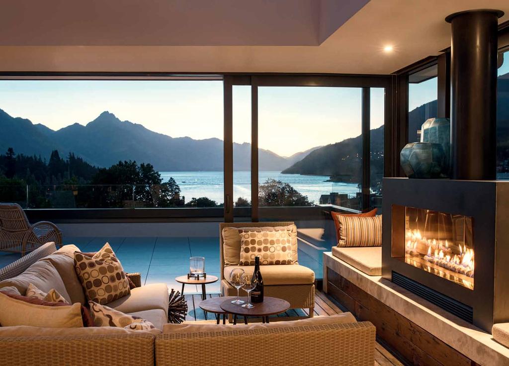 TOP OF THE LAKE One busy couple s idyllic Queenstown bolthole is the perfect illustration of the way location and well-considered design can work together beautifully.