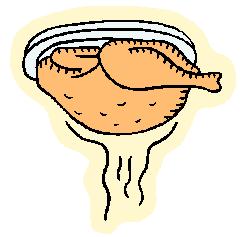 Seafood: 145 o F(63 o C) Hamburger and all ground meats except poultry: 155 o F (68 o C) Poultry and Stuffing: 165 o F (74 o C) (stuffing should be cooked outside of