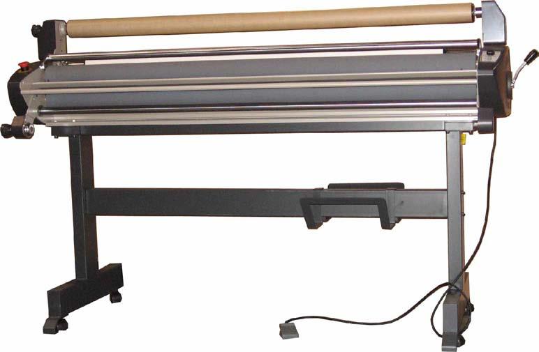 FETURES GUIDE This chapter helps you identify the main components of the laminator.