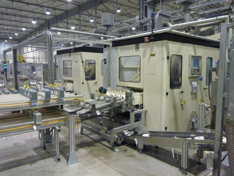 CASE STUDY: TISSUE-CONVERTING PLANTS MAIN CHARACTERISTICS: The machineries are very expensive and complex; The considered plants operate 24/7; The converted material (cellulose) is of low unit price;