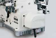 The direct-drive motor system has been adopted by all the sewing machines with a thread trimmer.