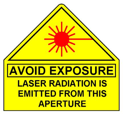 Before SLIDE-10 Labels: Make sure class 3B and 4 lasers have the following labels: Aperture Protective housing FDA