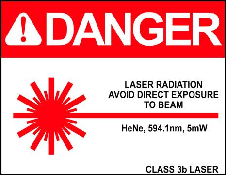Before Signs: Has the LSO approved the laser sign?