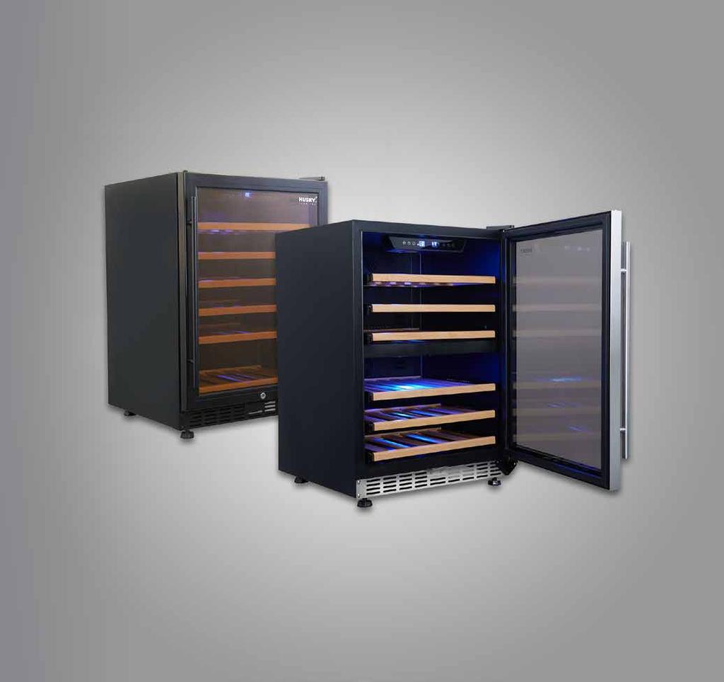 Vino Pro Undercounter Drinks Chiller Vino Pro Undercounter Wine Fridge Keep your drinks chilled in the matching style and premium quality of the Husky Vino Pro range with this Undercounter Drinks
