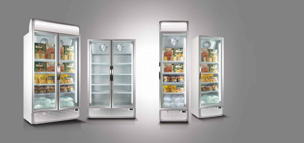 Vertical Glass Door Display Freezers Introducing the new Husky PRO freezer range.