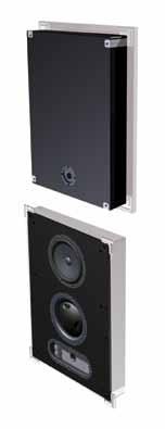 possible only by mounting in-wall. SoundFrame s i-w design is quick and easy to install.