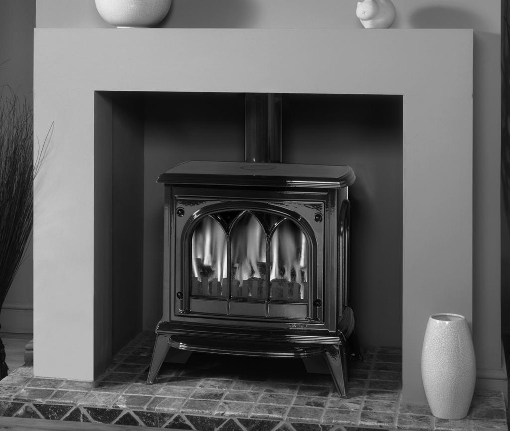 Clarendon and Ashdon Coal Effect Stove Range Conventional Flue With upgradeable control valve Instructions for Use, Installation and Servicing For use in GB, IE (Great Britain and Eire) IMPORTANT THE