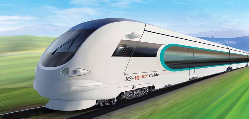 It can also contribute to better utilization of time and space and offers greater convenience. Since our cable products are lighter, they contribute to greater train efficiency.