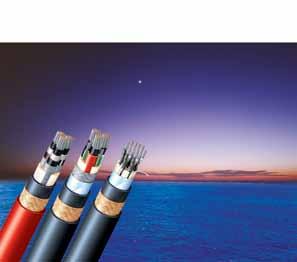 These offshore cables face poor environments such as being exposed to all types of oil materials during the process of oil drilling.