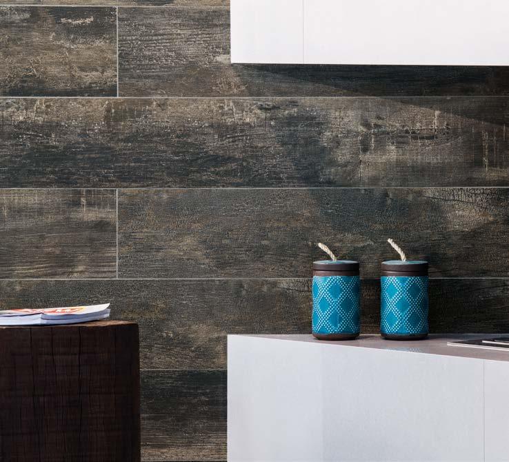 ECO DARK HD The daring look of burned wood with striking details and natural reference.