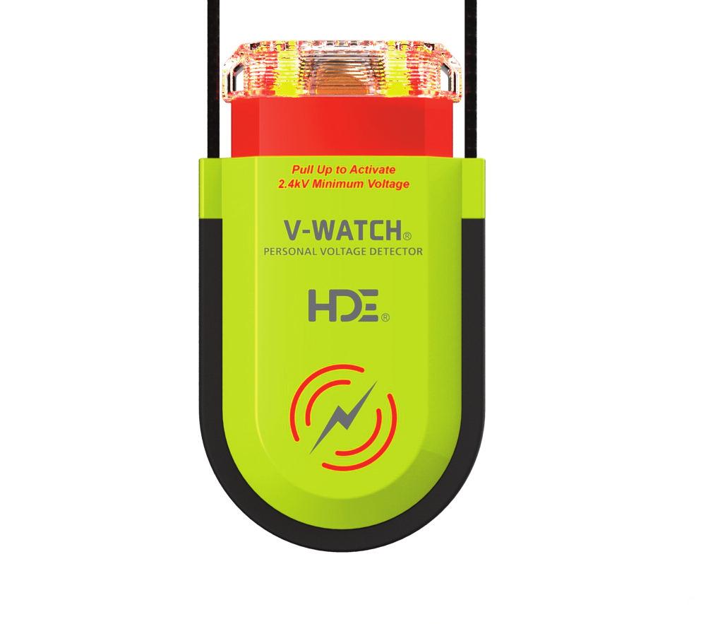 V-WATCH PERSONAL VOLTAGE DETECTOR Operating & Instruction Manual U.S. Patent 6,329,924 Other Patents Pending Making the Invisible Visible 1475 Lakeside Drive Waukegan, Illinois 60085 U.