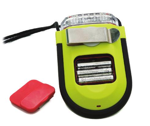 the top up. A successful self test is indicated by a tone series and flashing lights. If the self test is not successful, do not use the V-Watch detector and return it to the factory for service.