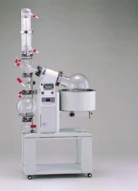 N-3000 10L Rotary Evaporator Precision Design Meets Higher Capacity An equipped drain valve on the receiving flask enables the user to easily