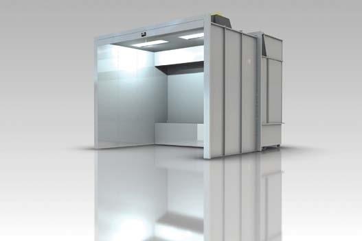 In addition, water wash booths handle a larger variety of paints as compared to dry filter booths, with a wider range of viscosities and drying speeds.