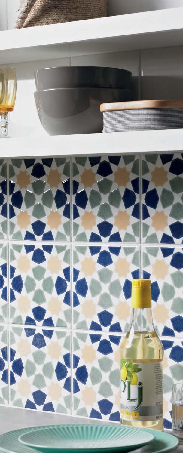Another source of inspiration for this tile collection is the V&A s Islamic Middle East Gallery which houses a wealth of items from the Middle East and North