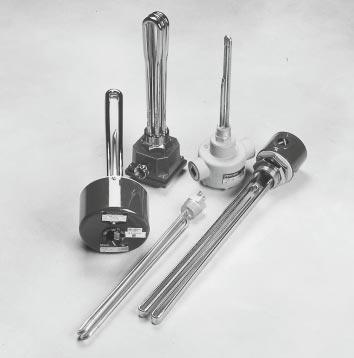 Overview consist of hairpin bent tubular elements brazed or welded into a screw plug and provided with terminal enclosures for electrical connections.